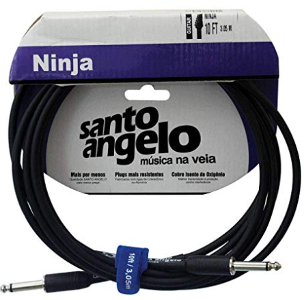 Cabo Santo Angelo Ninja E-20 P10 Mono / P10 Mono 10 FT / 3,05 Metros - R$ 44,54